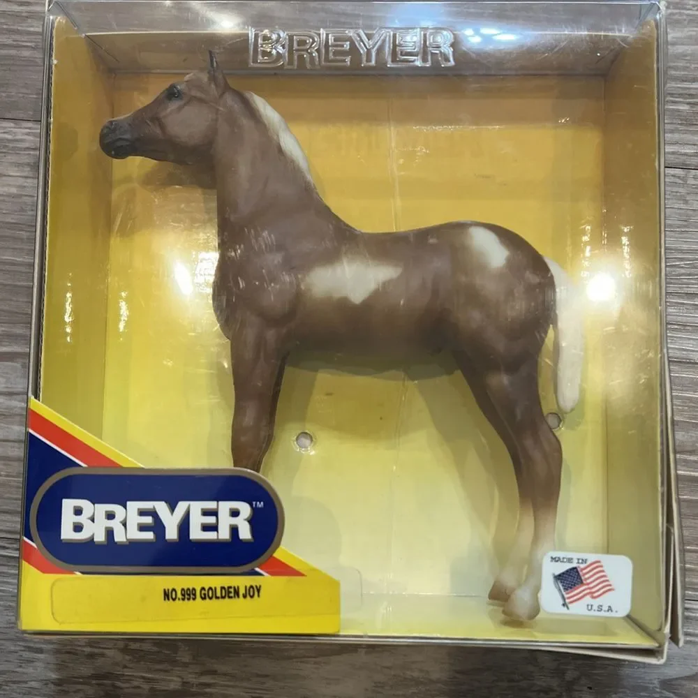 Breyer‎ Horse No. 999 Golden Joy Vintage 1990 Stock Horse Foal Mold - NOB